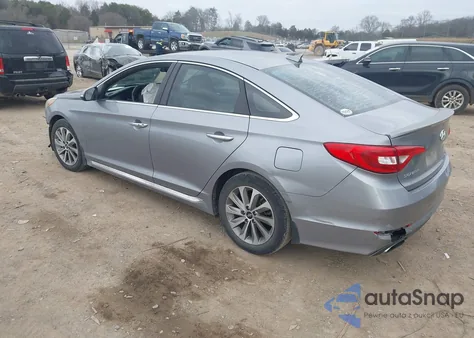 2016 Hyundai Sonata Sport z USA, uszkodzony, nr VIN 5NPE34AFXGH304988